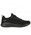 Deportivo negro Skechers Bobs Sport Squad Chaos 117209