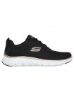 Deportivo negro Skechers Flex Appeal 5.0 Uptake 150206