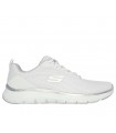 Deportivo blanco Skechers Flex Appeal 5.0 Uptake 150206