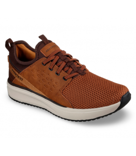 Deportivo de color cuero para hombre Relaxed Fit Crowder SKECHERS