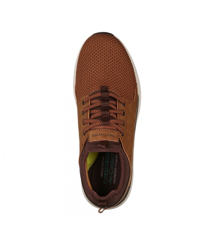 Deportivo de color cuero para hombre Relaxed Fit Crowder SKECHERS