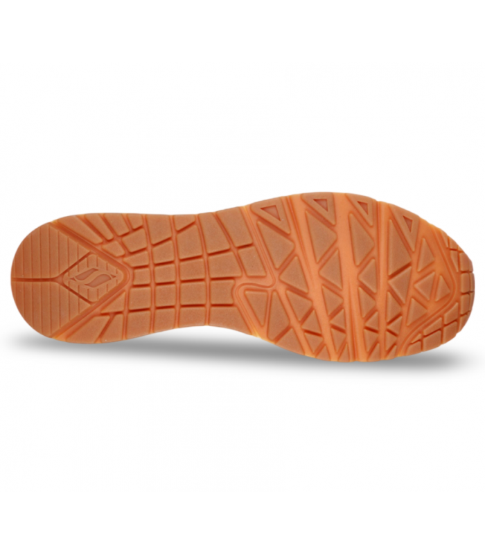 Deportivo de color blanco con cámara de aire para hombre UNO SKECHERS