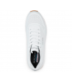 Deportivo de color blanco con cámara de aire para hombre UNO SKECHERS