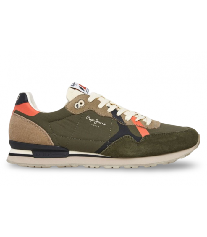 Deportivo de color verde para hombre Brit Cover PEPE JEANS