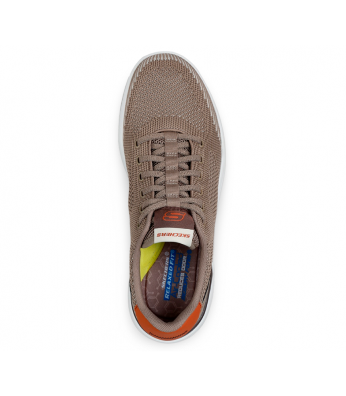 Deportivo de color taupe para hombre Relaxed Fit Corliss SKECHERS