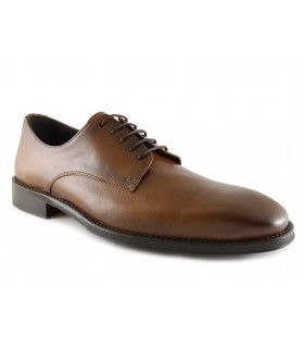 Zapato tabaco estilo inglés Luis Gonzalo 8011