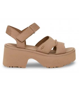 Sandalia de tacón beige Ugg Australia 1167475 W New Heights Ankle Strap