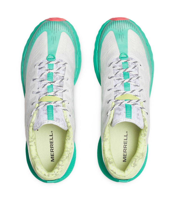 Deportivo técnico de color blanco y turquesa para mujer MERRELL J068384