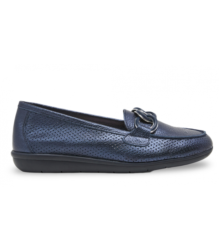 Mocasín azul marino 24 Horas 26456