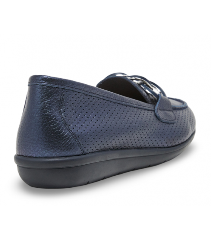 Mocasín azul marino 24 Horas 26456