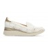 Mocasín blanco Pitillos 10433
