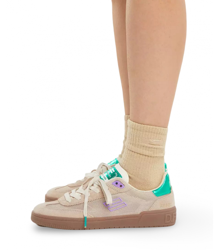 Deportivo beige D.Franklin 387008 73411