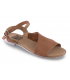 Sandalia cuero para señora Bueno Coconut WN5001