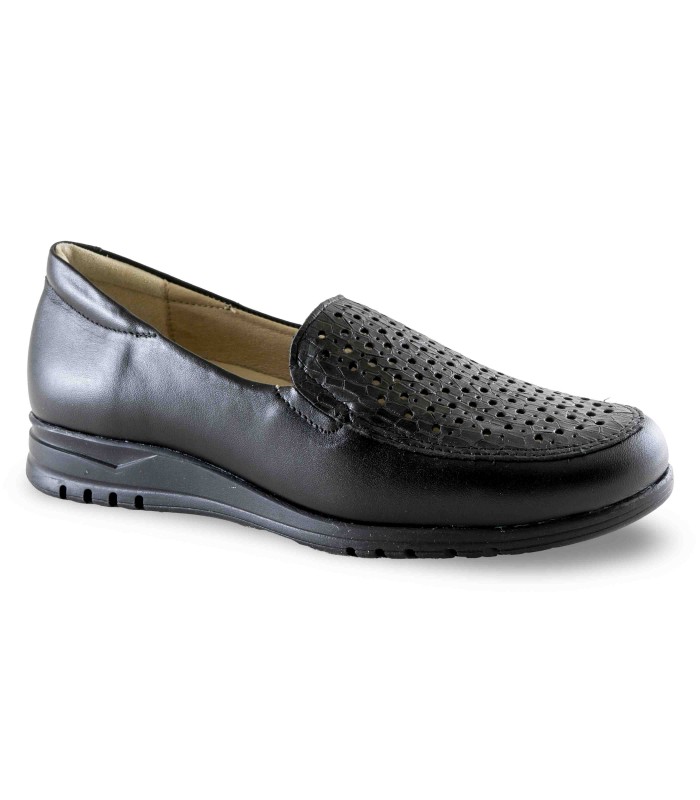 Mocasín negro Pitillos 20102