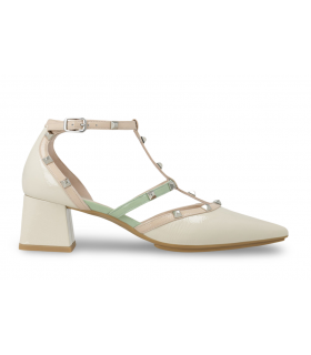 Zapato nude con tachas Lodi CHEMENTO