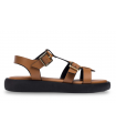 Sandalia romana cuero Wonders AB-1012