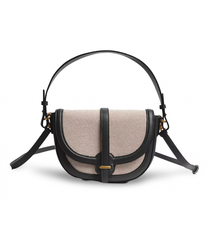 Bolso negro rafia Mac Alyster MS-553-03 73405