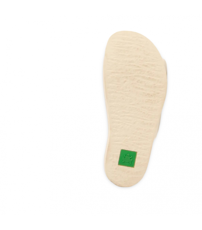 Zapatillas barefoot mujer en rejilla color crema El Naturalista N5914