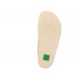 Zapatillas barefoot mujer en rejilla color crema El Naturalista N5914