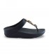 Sandalia de color negro para mujer Fino Multi-Stone FLIPFLOP