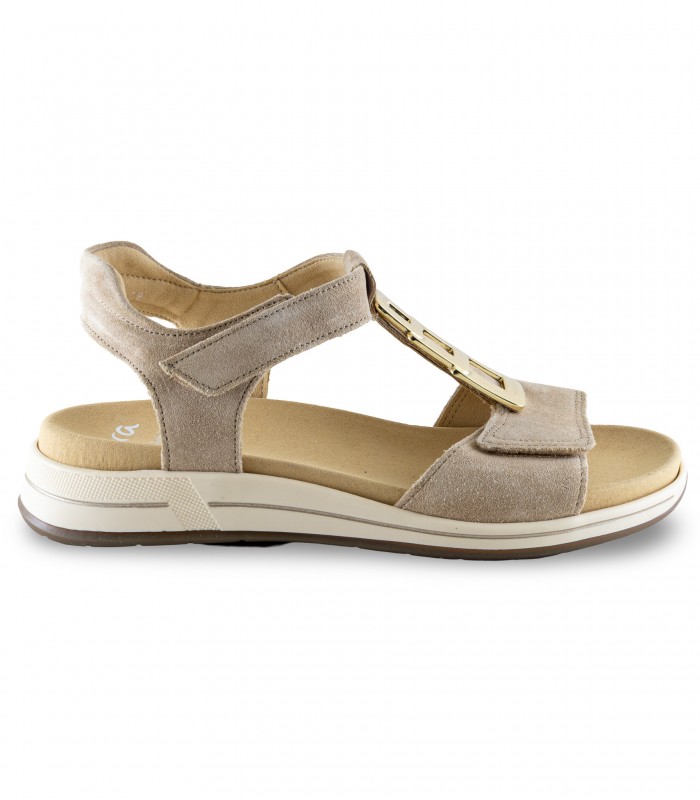 Sandalia confort arena con velcro Ara 1234804