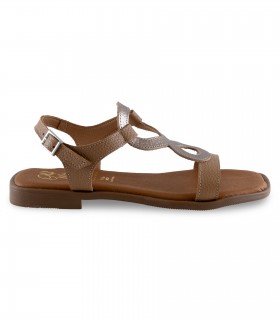 Sandalia Doya taupe combi Oh My Sandals 5584