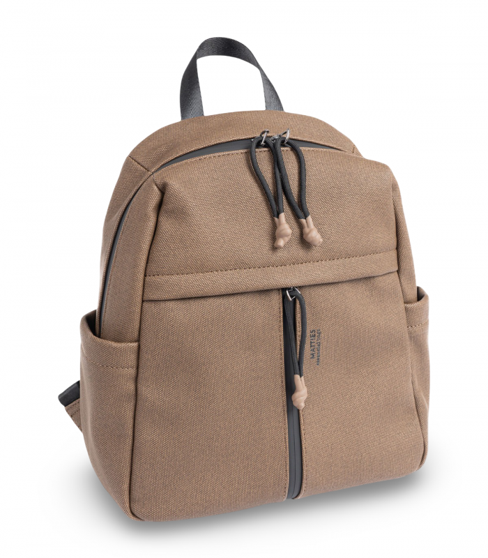 Mochila urbana color taupe Matias Salva 00021015
