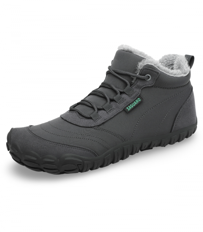Bota gris con pelo Saguaro XZF0167DG