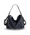 Mac Alyster KSI-365 negro. Bolso blando con asa larga. Ideal para diario con aire relajado