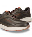 Fluchos F2069 kaki. Deportivo impermeable de piel en color kaki con cordones y estilo outdoor urbano