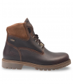 Panama Jack Amur GTX C10 Castaño. Bota marrón impermeable con suela dentada y forro Gore-Tex