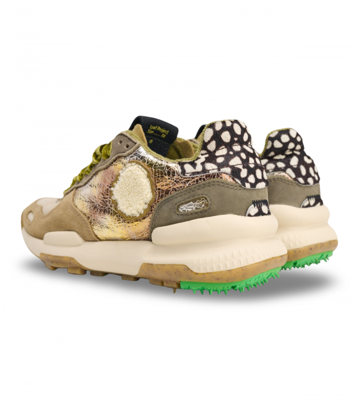 Satorisan Chacrona Premium String Sandy. Zapatilla deportiva en tonos beige con diseño casual inspirado en la naturaleza