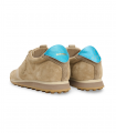 Satorisan Stardust Suede Faded Chesnut. Sneaker básica de serraje marrón claro con suela flexible y look neutro