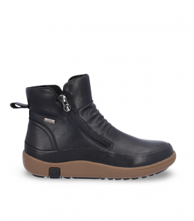 Coronel Tapioca T724 negro. Botín negro urbano con membrana impermeable, práctico y con estilo