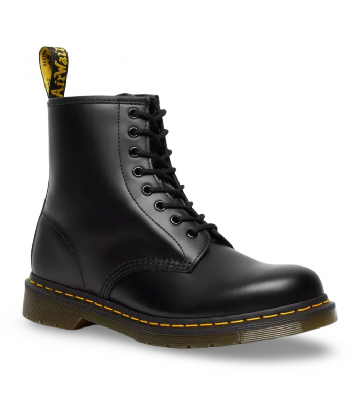 Bota clásica militar negra