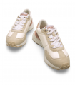 Deportivo blanco Mustang C58641 MURRY mujer – detalles en rosa