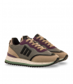 Deportivo antracita Mustang C58552 CORDO mujer – violeta urbano
