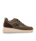 Mustang 60886. Deportivo casual plomo tabaco, cordones elásticos