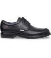 Zapatos de corte clásico en piel negra
