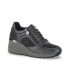 Deportivo cuña gris Stonefly 223104 MINA 1 mujer – mezcla de piel y ante