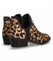 Botín leopardo con tacón cómodo Alpe 2551 mujer