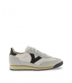 Zapatilla blanca con detalles negros Victoria 1158100 mujer