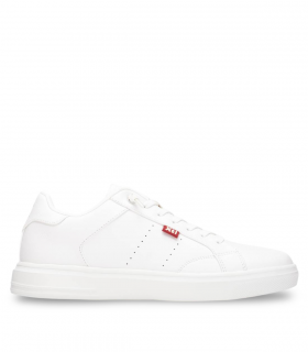 Zapatilla blanca con detalle rojo XTI 144145 hombre