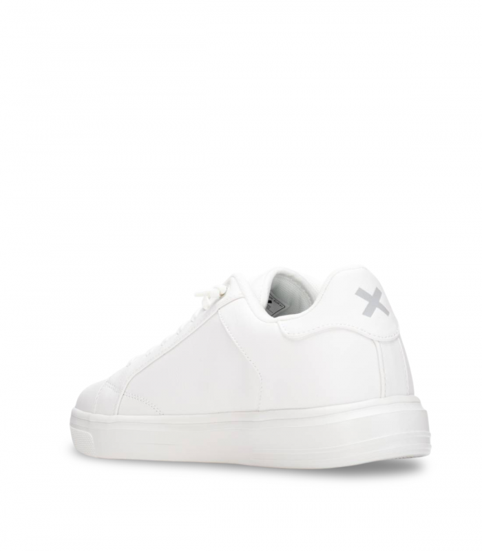 Zapatilla blanca con detalle rojo XTI 144145 hombre