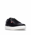 Zapatilla negra básica con perfil limpio XTI 144145 hombre
