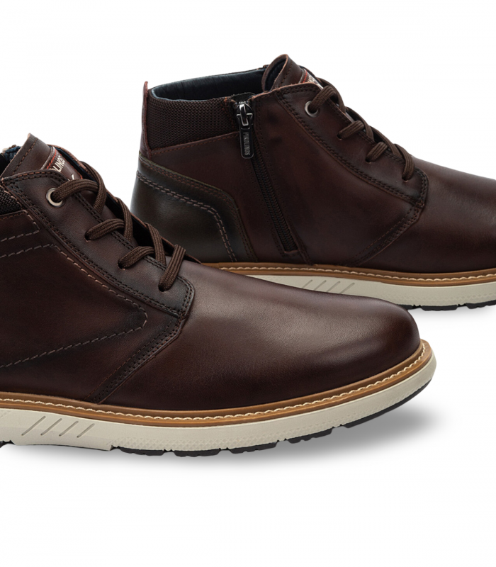Botín marrón hombre Pikolinos M8D-8050C1 Bilbao