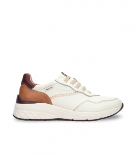 Zapatilla piel off white mujer Pikolinos W6A-6681C3 Cuenca