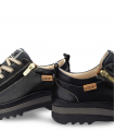 Zapatos negros de Pikolinos para mujer con cordones