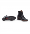 Botines negros de Pikolinos con tacón medio