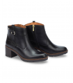 Botines negros de Pikolinos con tacón medio